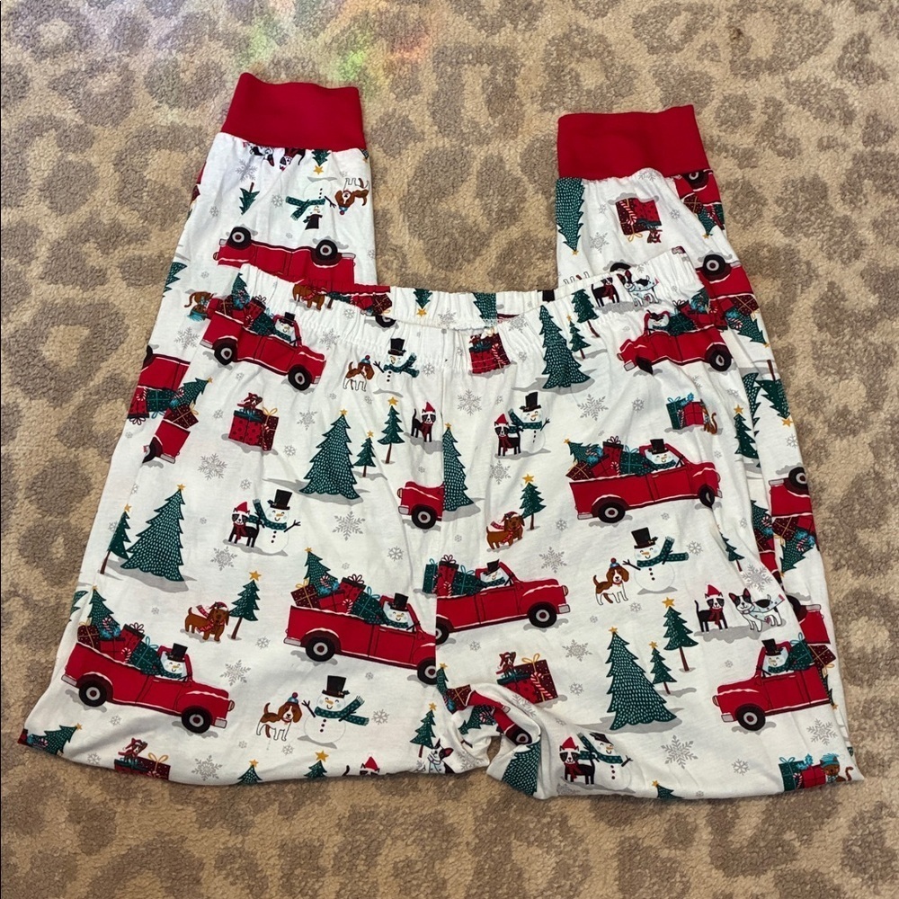 Children's Place Christmas Truck Pajamas Adult Large - Picture 5 of 6